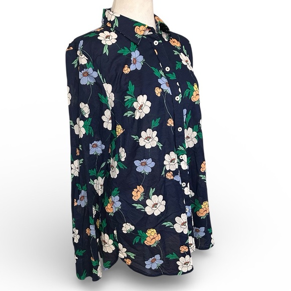 Talbots Button Up Top - Picture 3 of 6